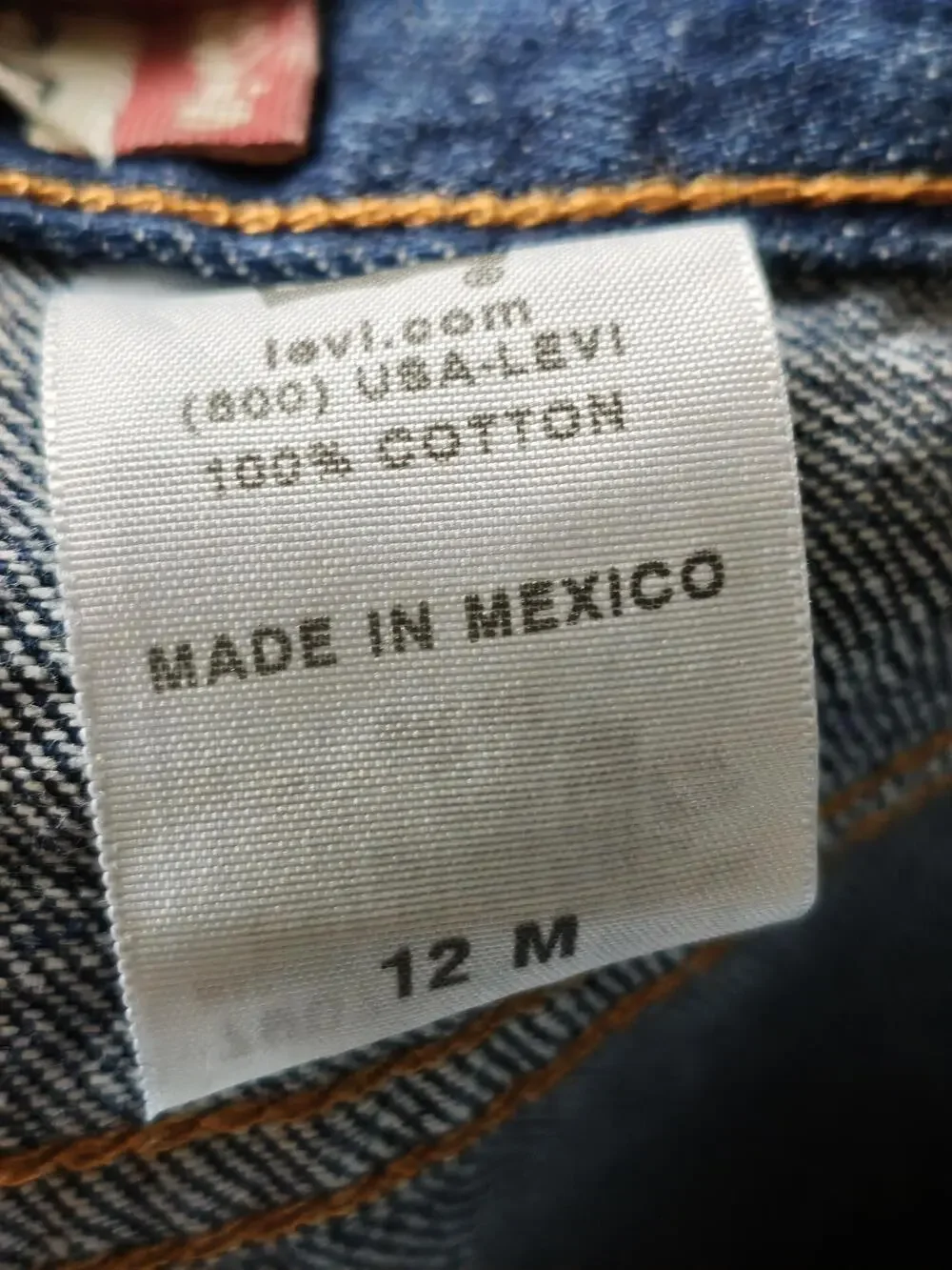 Levis 550 Jeans Mens 36x29 Blue Relaxed Fit Tapered Leg Classic Denim Pants